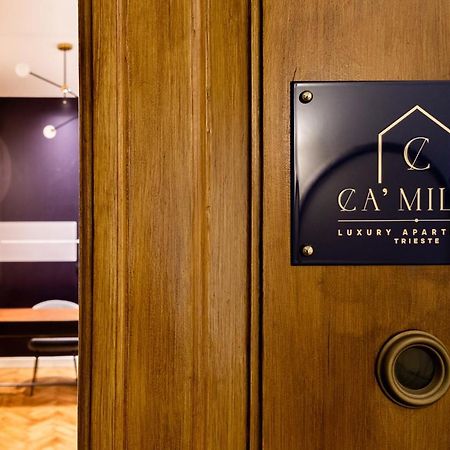 Ca'Milla Luxury Apartments Trieste Exterior foto